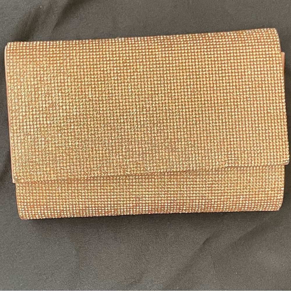Aldo Rose Gold Clutch